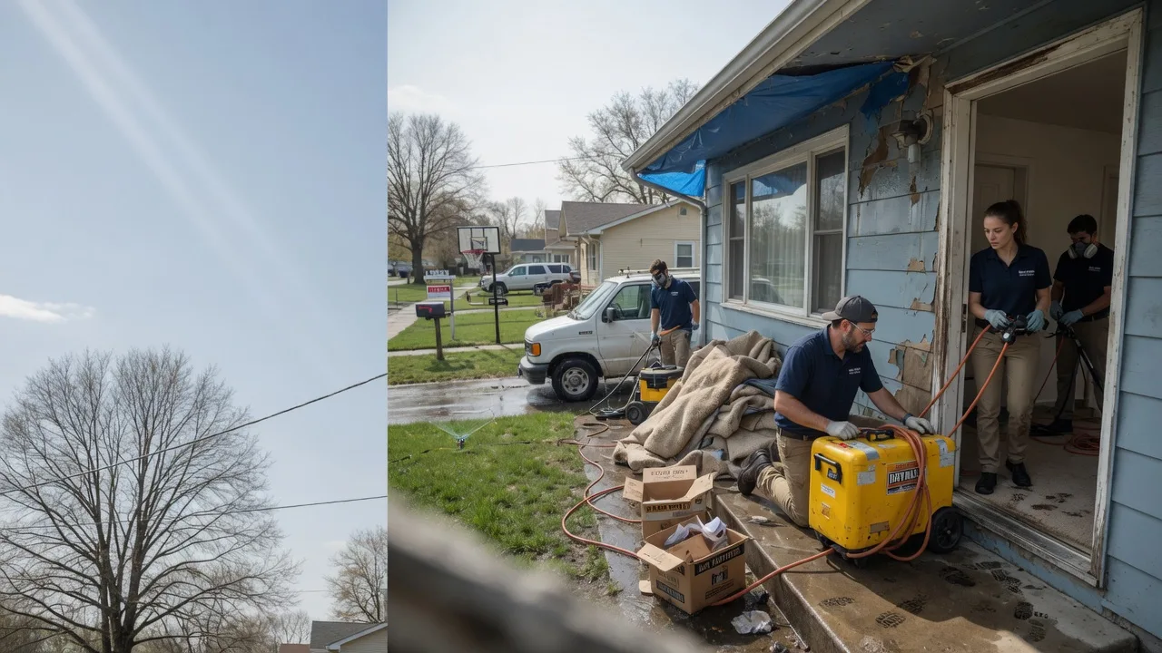 Basement Flood Cleanup in Glenview, IL near me